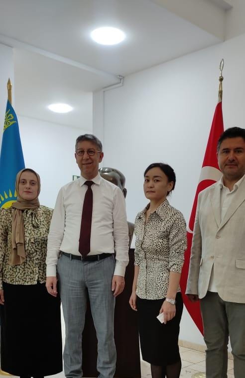 Алматы қаласында Түркия Республикасының білім атташесі Айхан Коркмазбен кездесу